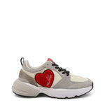 Load image into Gallery viewer, LOVE MOSCHINO grey/white fabric Sneakers
