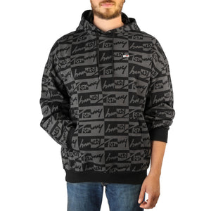 TOMMY HILFIGER black/grey cotton Sweatshirt