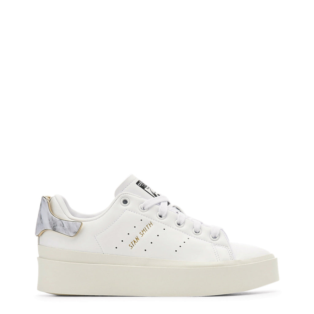 Buy ADIDAS White Leather Lace Up Mens Sports Shoes | Shoppers Stop