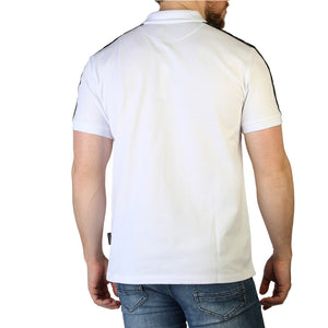 LAMBORGHINI white cotton Polo Shirt