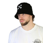 Load image into Gallery viewer, OFF-WHITE black cotton Beanie Hat
