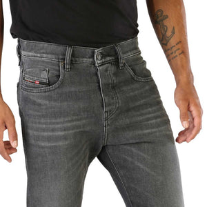 DIESEL D-VIKER black cotton Jeans
