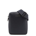 Load image into Gallery viewer, CALVIN KLEIN blue leather Messenger Bag
