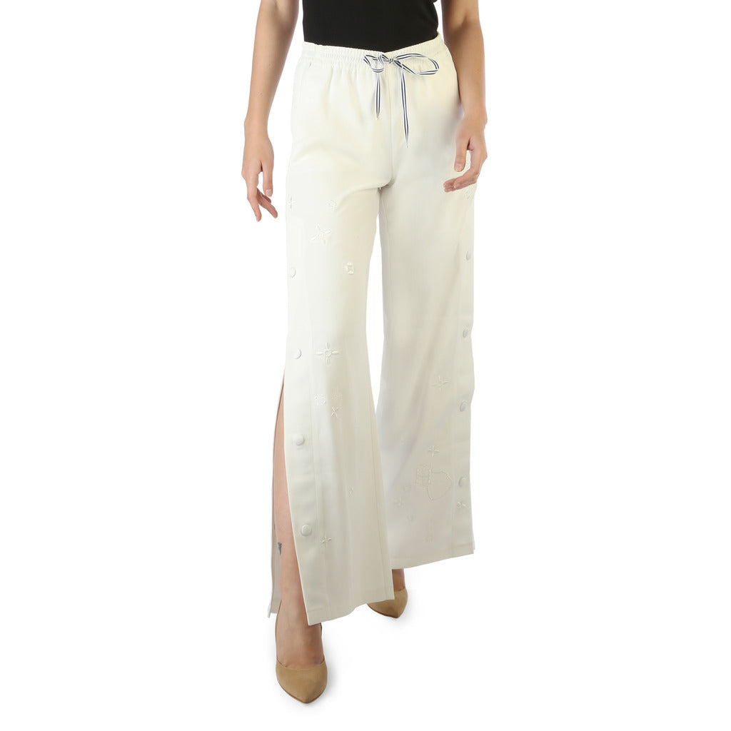 TOMMY HILFIGER white polyester Pants