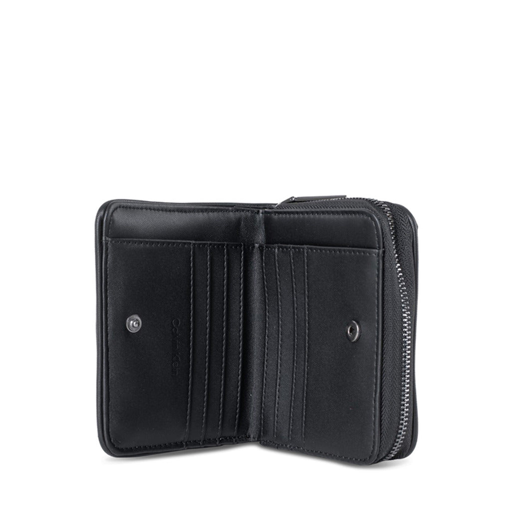CALVIN KLEIN black leather Wallet