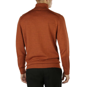 CALVIN KLEIN rust wool Sweater