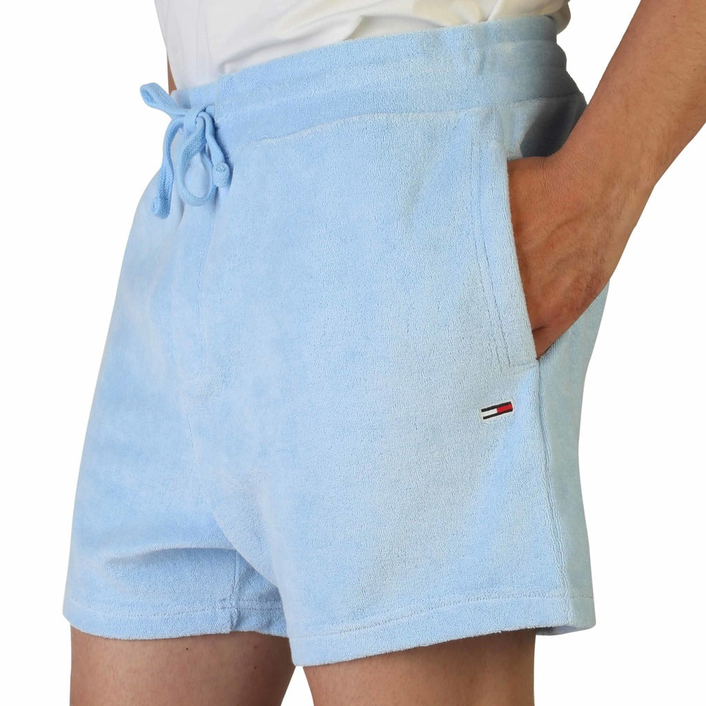 TOMMY HILFIGER light blue cotton Shorts