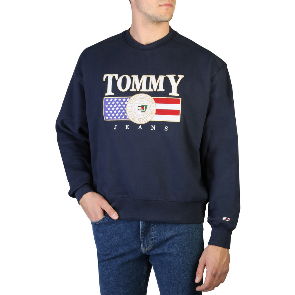 TOMMY HILFIGER blue cotton Sweatshirt