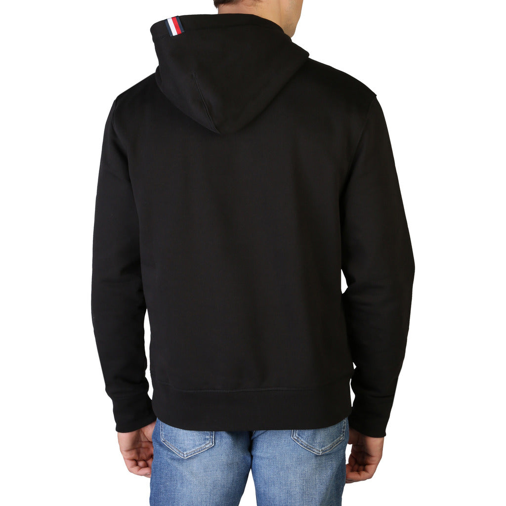 TOMMY HILFIGER black cotton Sweatshirt