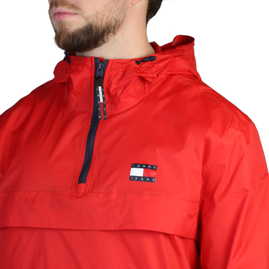 TOMMY HILFIGER red nylon Outerwear Jacket