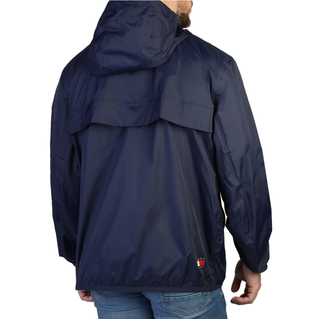 TOMMY HILFIGER blue nylon Outerwear Jacket