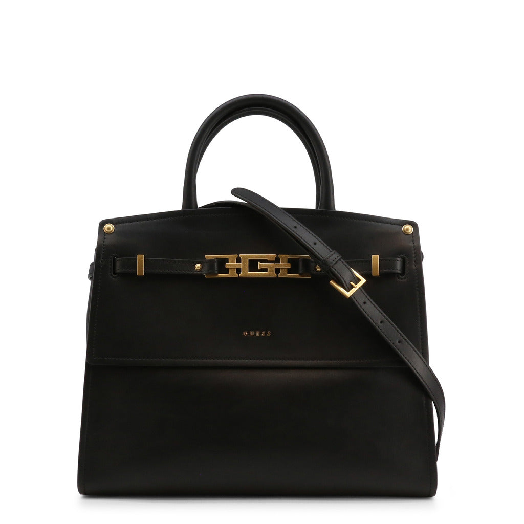 GUESS black leather Handbag