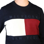 Load image into Gallery viewer, TOMMY HILFIGER blue cotton Sweater
