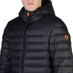 Load image into Gallery viewer, SAVE THE DUCK ROMAN black nylon Down Jacket
