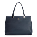 Load image into Gallery viewer, TOMMY HILFIGER blue polyurethane Tote
