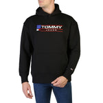 Load image into Gallery viewer, TOMMY HILFIGER black cotton Sweatshirt
