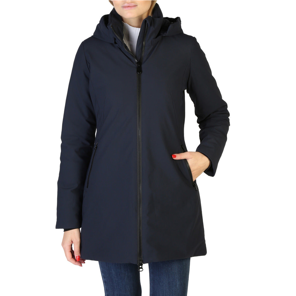 SAVE THE DUCK LILA blue nylon Outerwear Jacket