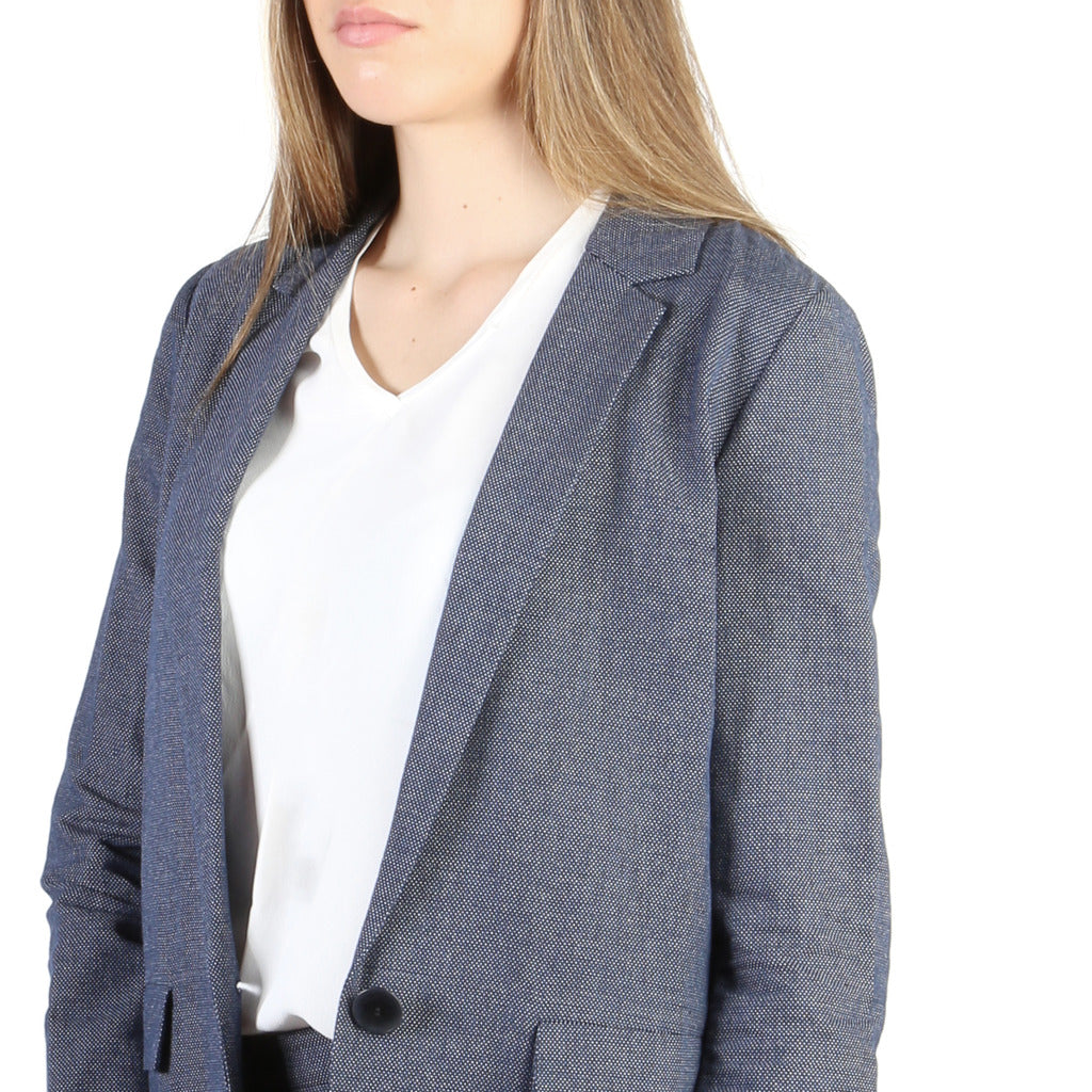 ARMANI JEANS blue cotton Blazer