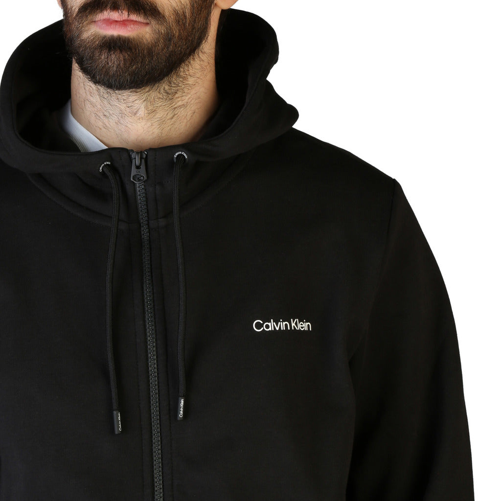 CALVIN KLEIN black cotton Sweatshirt