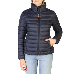 SAVE THE DUCK CARLY blue nylon Down Jacket