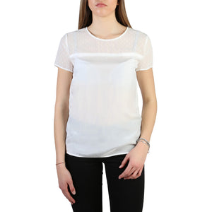 ARMANI JEANS white viscose T-Shirt