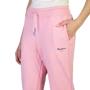 PEPE JEANS CALISTA pink cotton Joggers