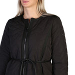 Load image into Gallery viewer, ARMANI EXCHANGE black polyester Outerwear Jacket
