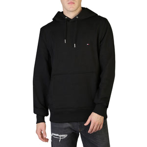 TOMMY HILFIGER black cotton Sweatshirt