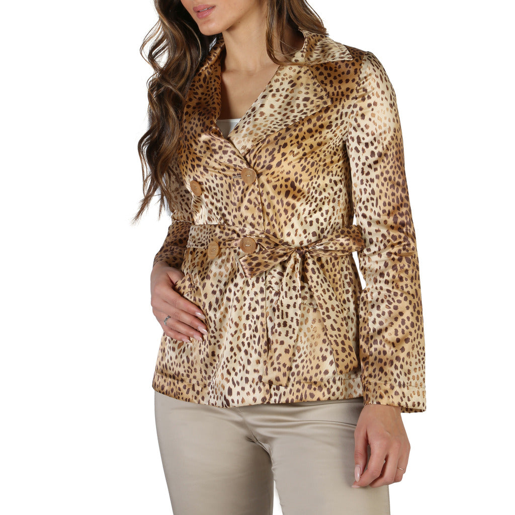 FONTANA 2.0 KIM leopard nylon Jacket