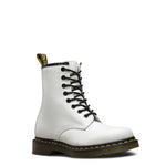 Load image into Gallery viewer, DR. MARTENS white leather Ankle Boots
