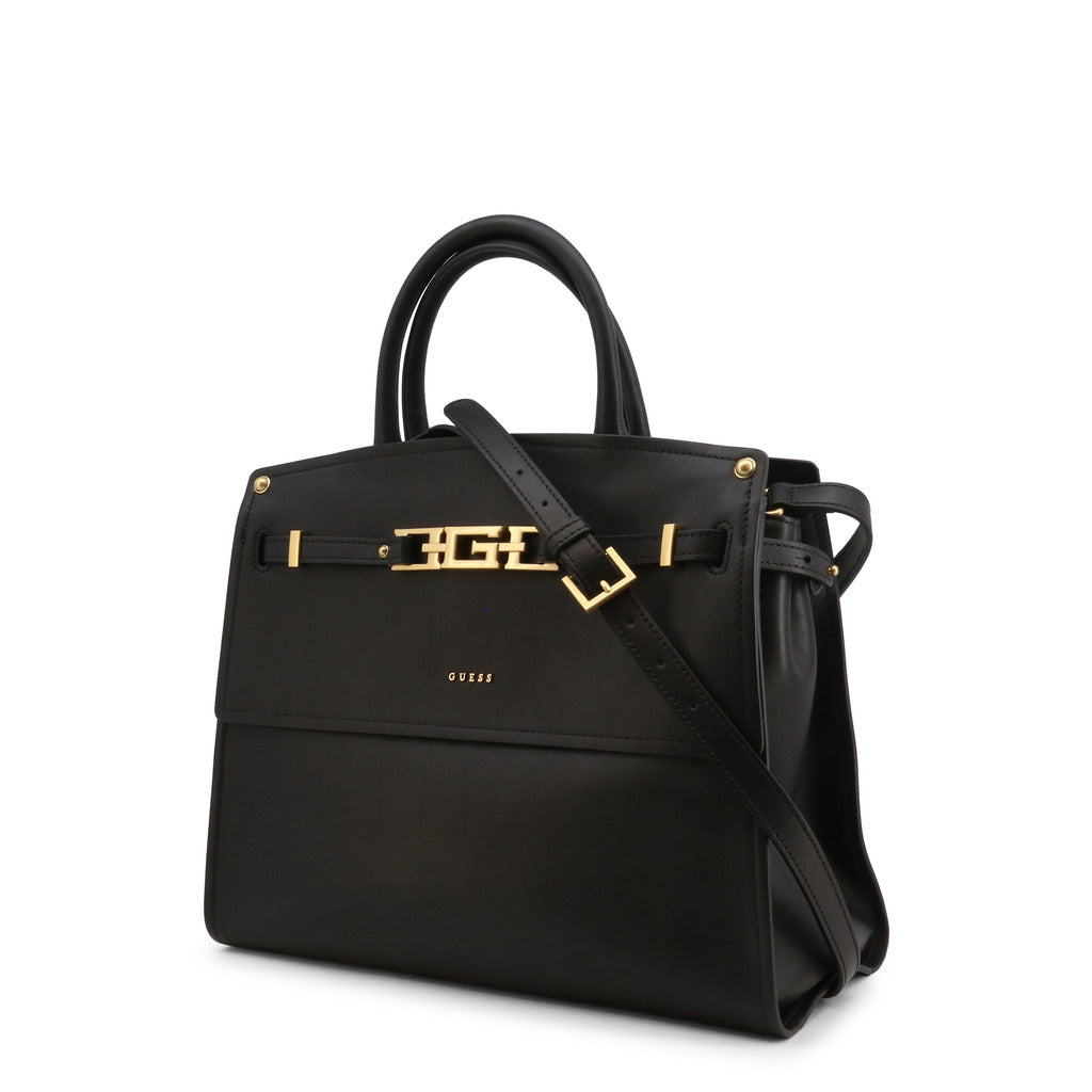 GUESS black leather Handbag