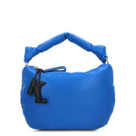 Load image into Gallery viewer, KARL LAGERFELD blue leather Shoulder Bag
