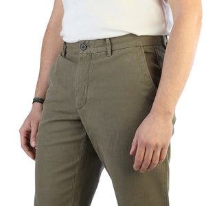 TOMMY HILFIGER green cotton Pants