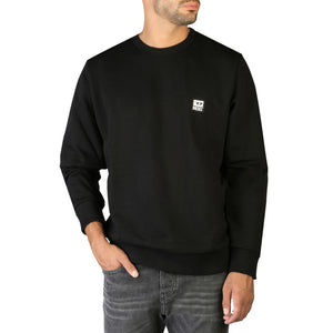 DIESEL black cotton Sweatshirt
