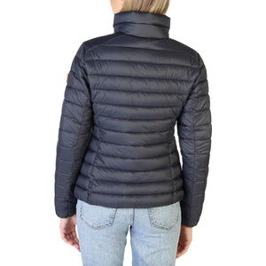 SAVE THE DUCK CARLY blue nylon Down Jacket