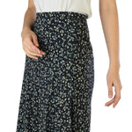 Load image into Gallery viewer, TOMMY HILFIGER blue viscose Skirt
