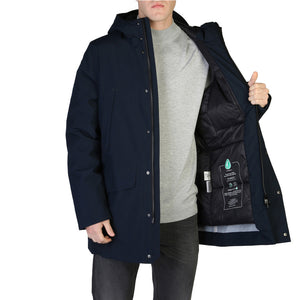 SAVE THE DUCK YOTAM blue polyester Outerwear Jacket