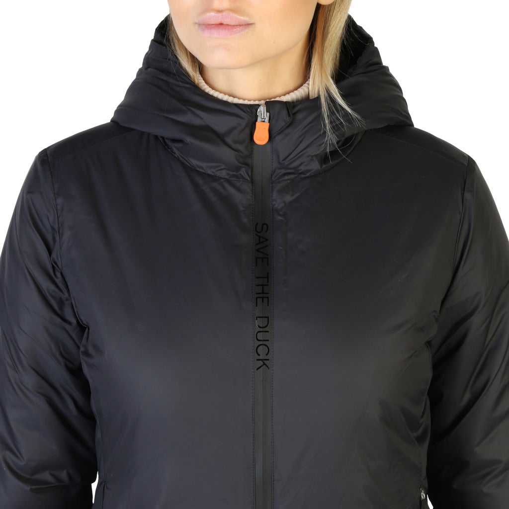 SAVE THE DUCK RUTH black nylon Outerwear Jacket