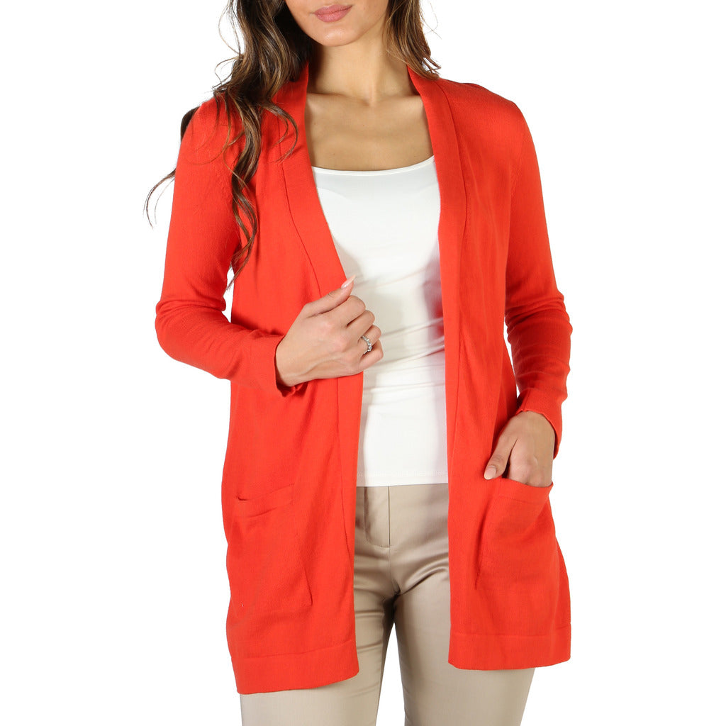 FONTANA 2.0 orange cotton Cardigan