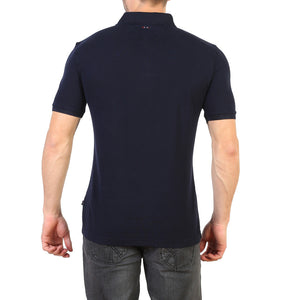 NAPAPIJRI blue cotton Polo Shirt