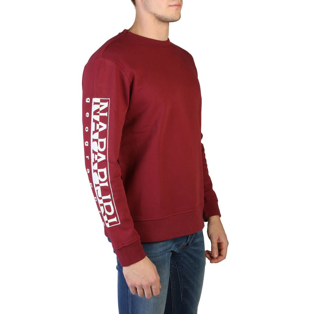 NAPAPIJRI BADAS burgundy cotton Sweatshirt