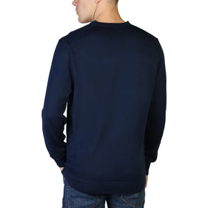 CALVIN KLEIN blue wool Sweater