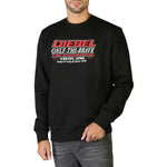 Load image into Gallery viewer, DIESEL black cotton Sweatshirt
