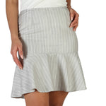 Load image into Gallery viewer, FONTANA 2.0 IRIDE grey cotton Skirt
