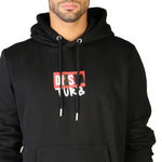 Load image into Gallery viewer, DIESEL DISTURB black cotton Sweatshirt
