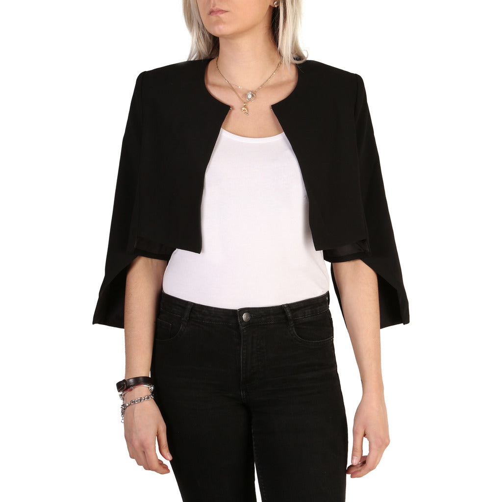 GUESS black polyester Blazer