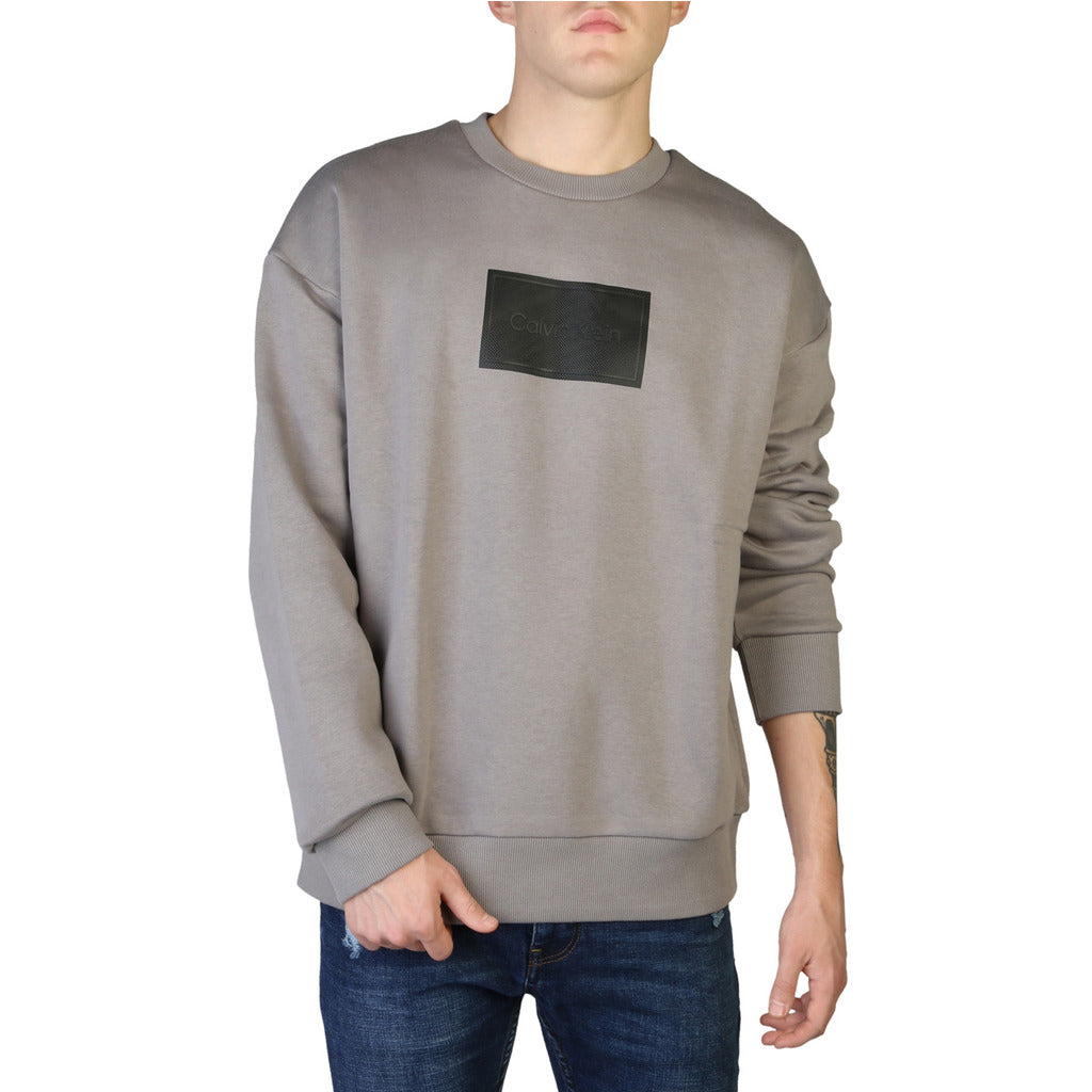 CALVIN KLEIN grey cotton Sweatshirt