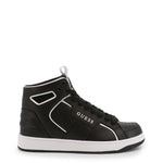 Load image into Gallery viewer, GUESS BASQET black leather Hi Top Sneakers
