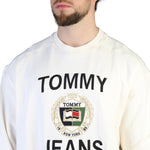 Load image into Gallery viewer, TOMMY HILFIGER white cotton Sweatshirt
