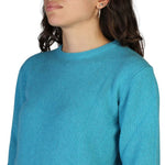 Load image into Gallery viewer, 100% CASHMERE light blue cashmere Sweater
